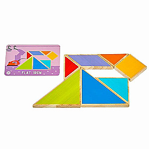 Wooden Toy Tangram