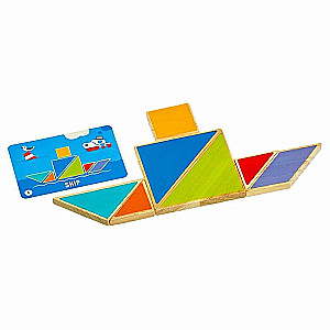 Wooden Toy Tangram