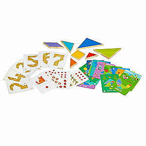 Wooden Toy Tangram