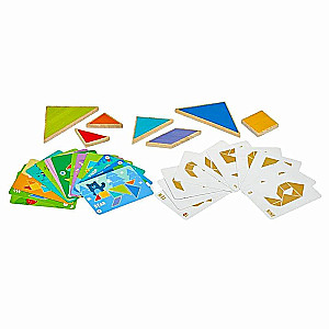 Wooden Toy Tangram