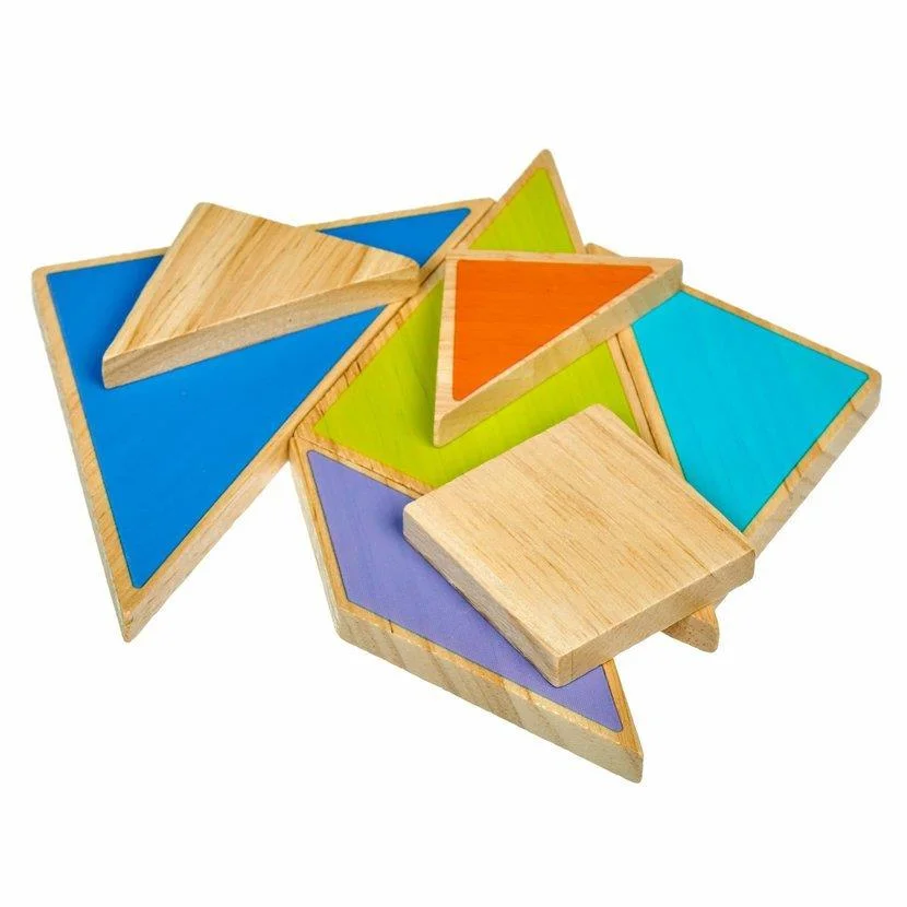 Wooden Toy Tangram