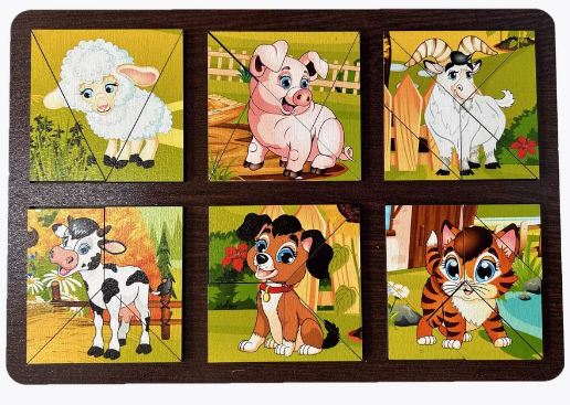 Development Board Compose a Square. Pets