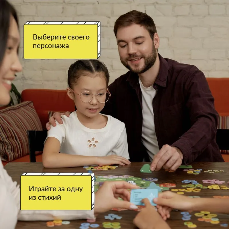 Board game Kapitalia. Elemental Kingdom