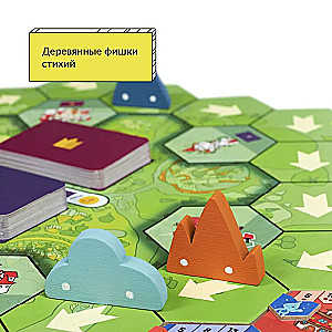 Board game Kapitalia. Elemental Kingdom