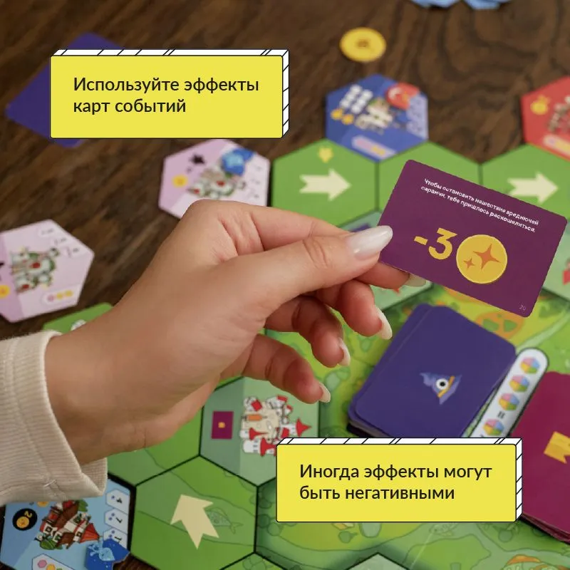 Board game Kapitalia. Elemental Kingdom