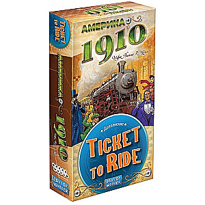Board Game Ticket to Ride: America. Expansion