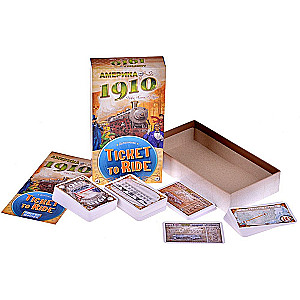 Board Game Ticket to Ride: America. Expansion