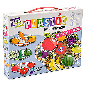 Plastic on Velcro Fruits and Vegetables