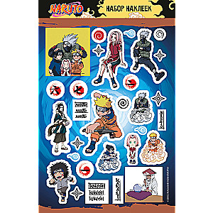 Naruto. Sticker Set (Hokage)
