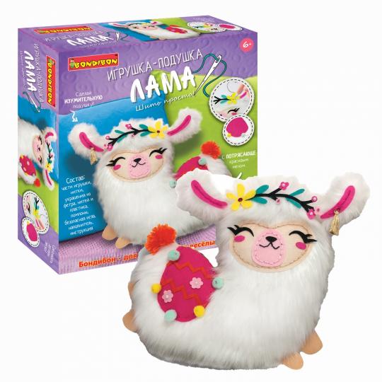 Craft Set Sew Easy! Toy-Pillow Llama