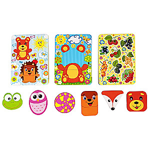 Board Game Picture Sorters. In the Forest. 3 in 1