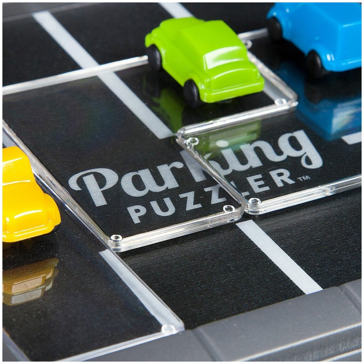 Logical Game Parking. Puzzle