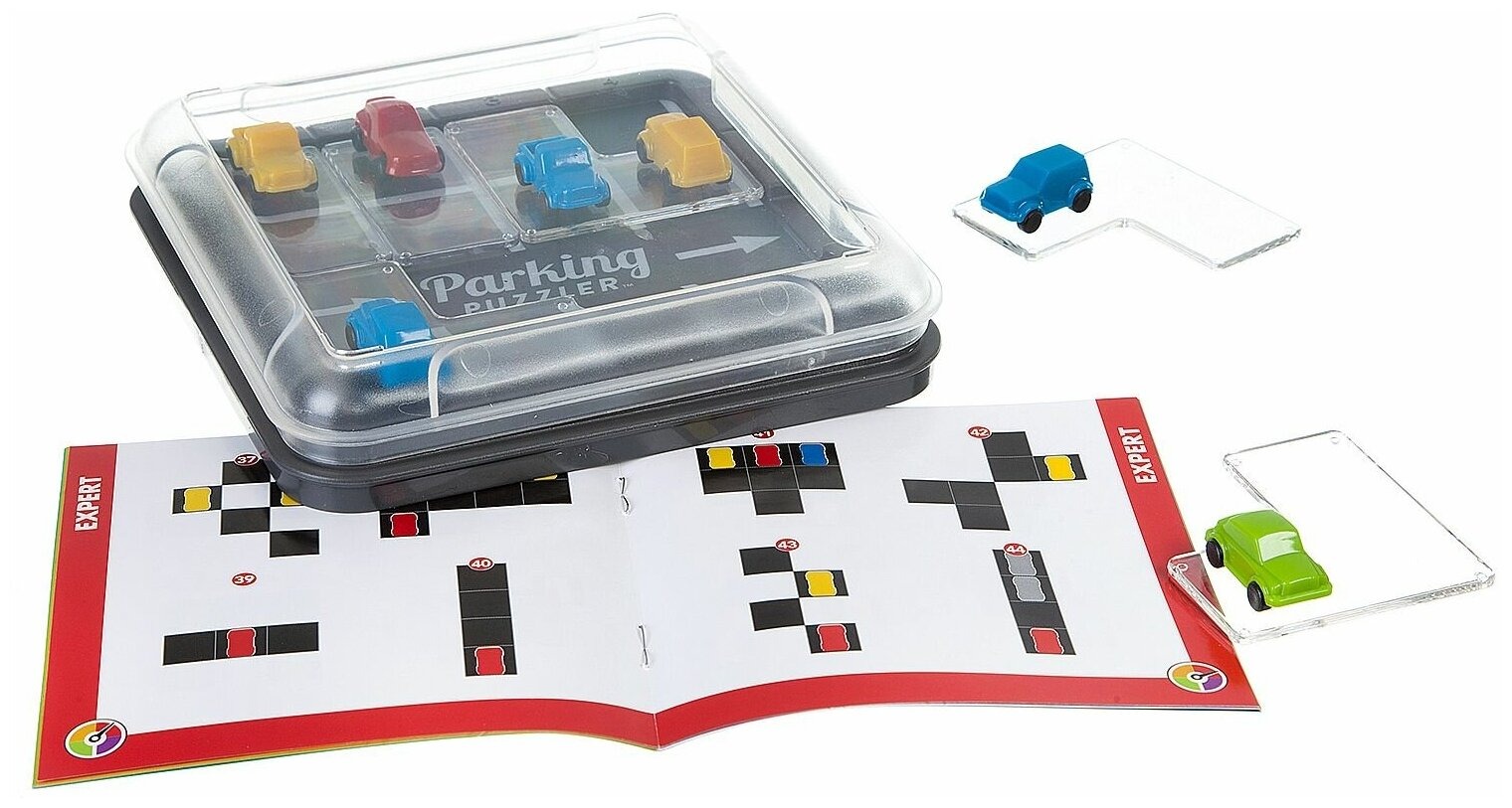 Logical Game Parking. Puzzle
