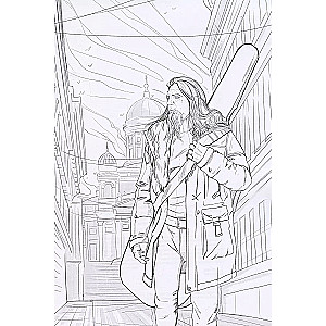 Capitals of the World. Coloring Book. Color 42 Characters Inspired by Cities Around the World