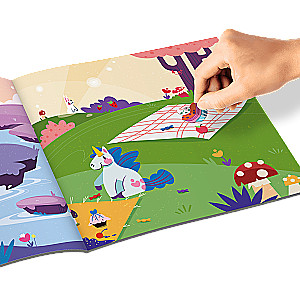 100 Fun Stickers. The Land of Mermaids and Unicorns