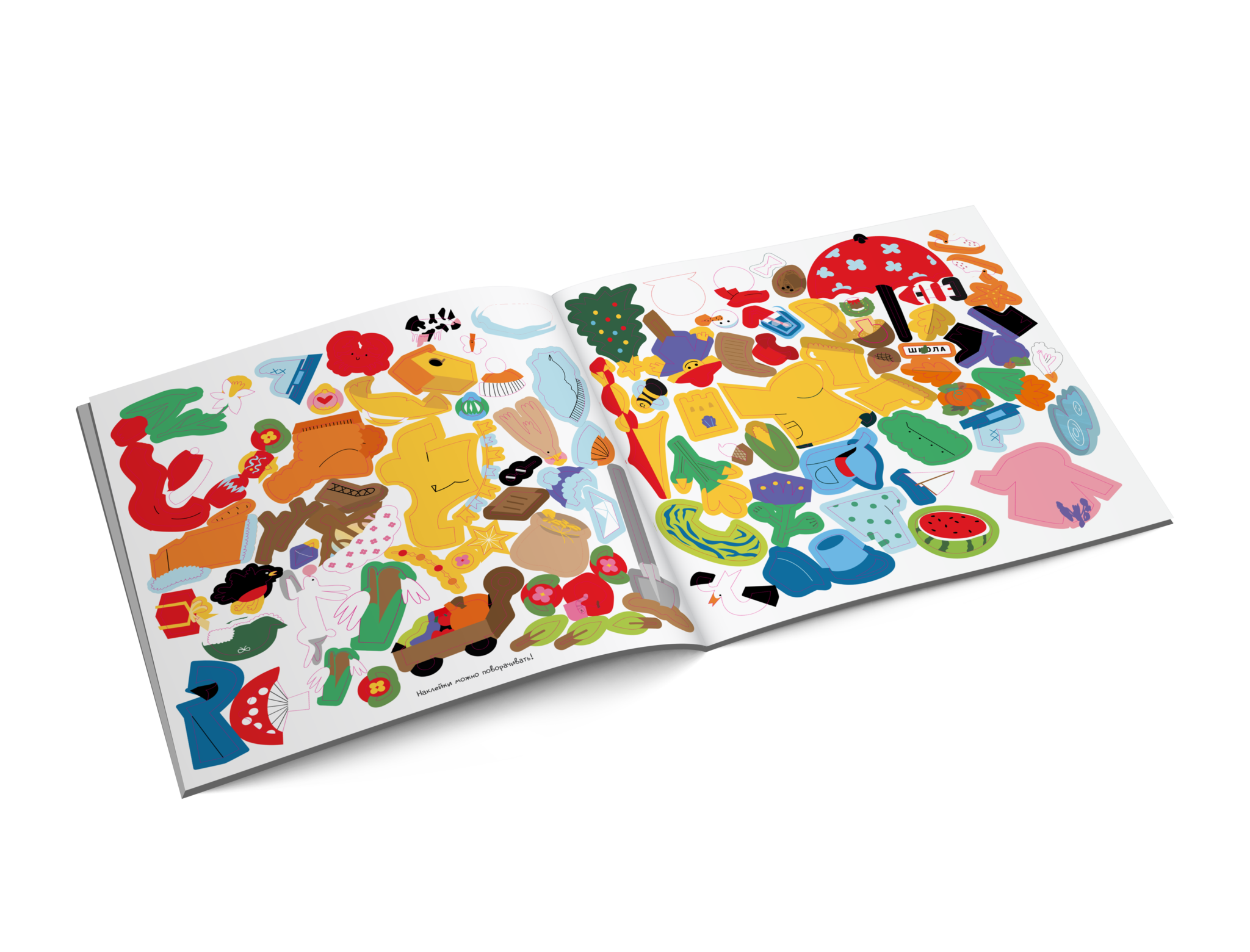 100 Funny Stickers. Seasons