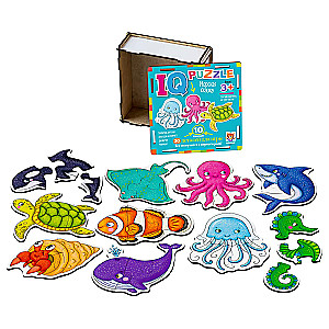 IQ Wooden Puzzle Marine Tale