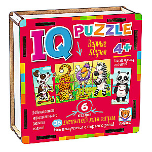 IQ Wooden Puzzle True Friends