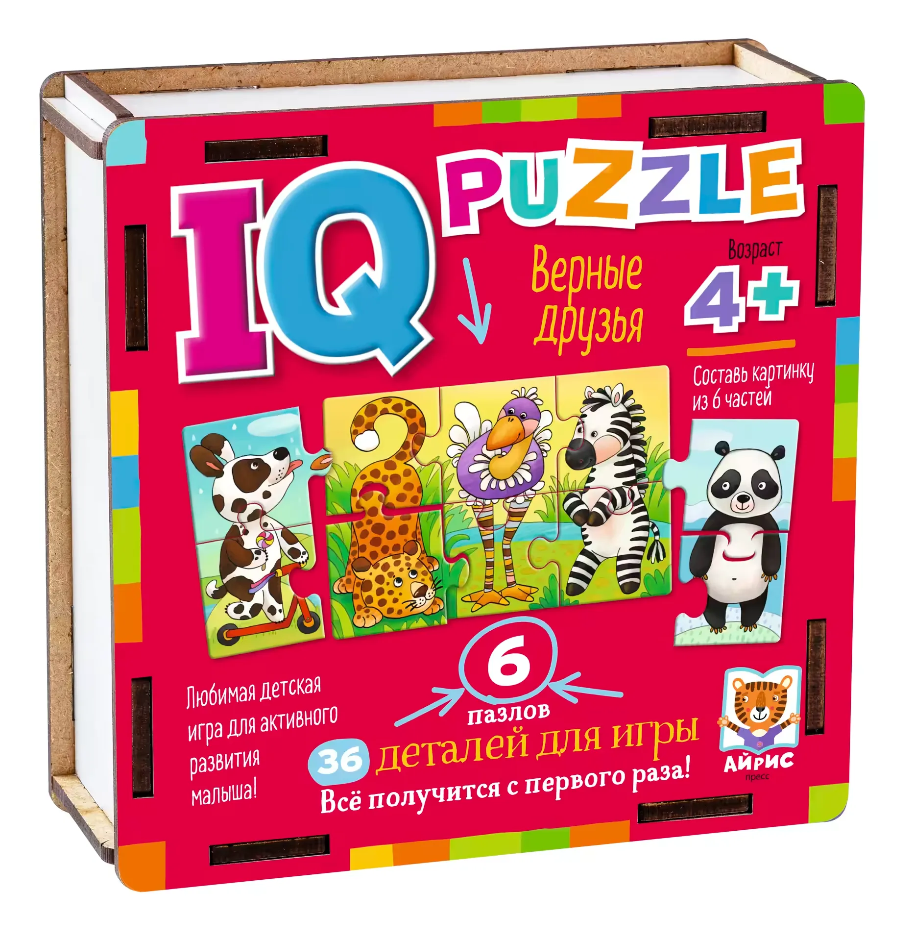 IQ Wooden Puzzle True Friends