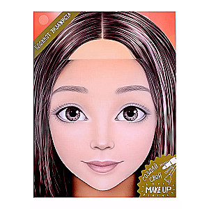Notepad for Coloring I am a Makeup Artist. Milana