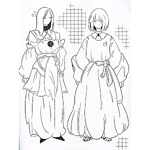 Fashion. Coloring book for the trendiest and most fashionable