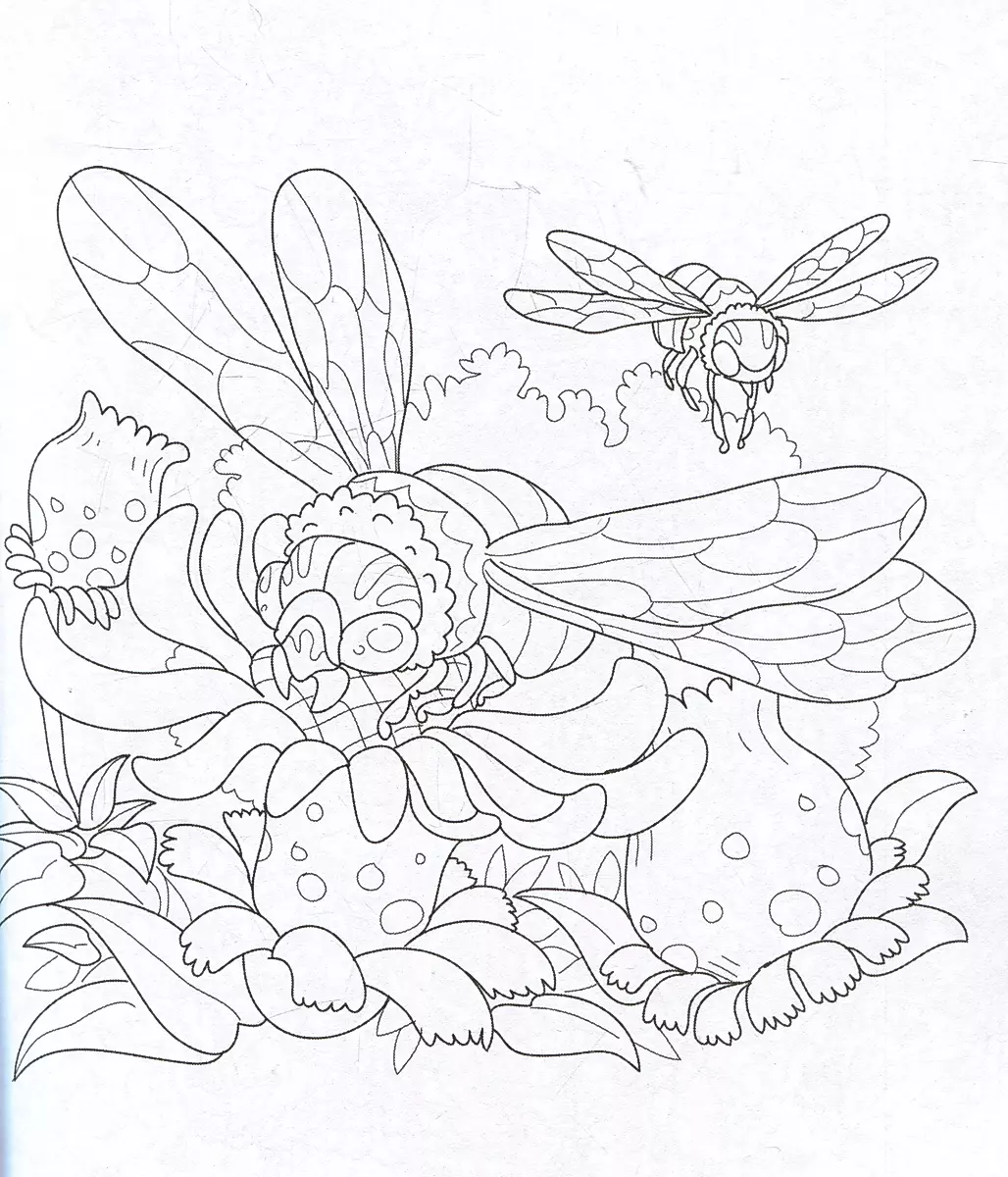Forest Dwellers. Anti-Stress Coloring