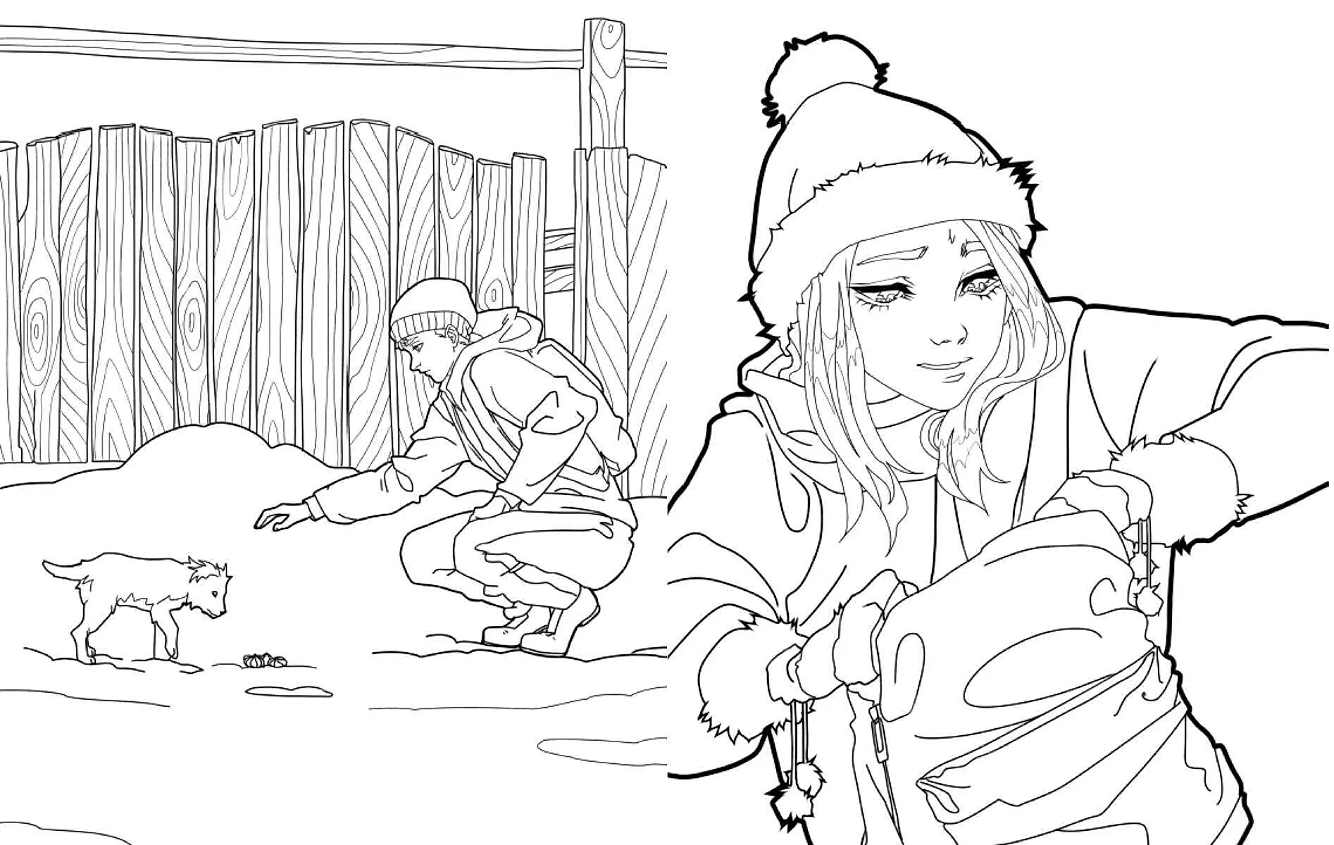 Bunny. Coloring Book