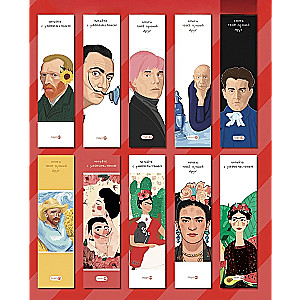 Set of Bookmarks Artists