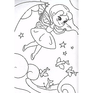 Little Fairies. Coloring Book