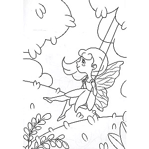 Little Fairies. Coloring Book