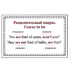 Speak English! Word Order in Sentences: Affirmative, Negative, Exclamatory, Question. 29 Cards