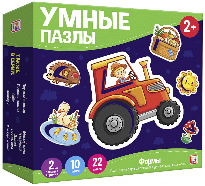 Smart Puzzles. Shapes