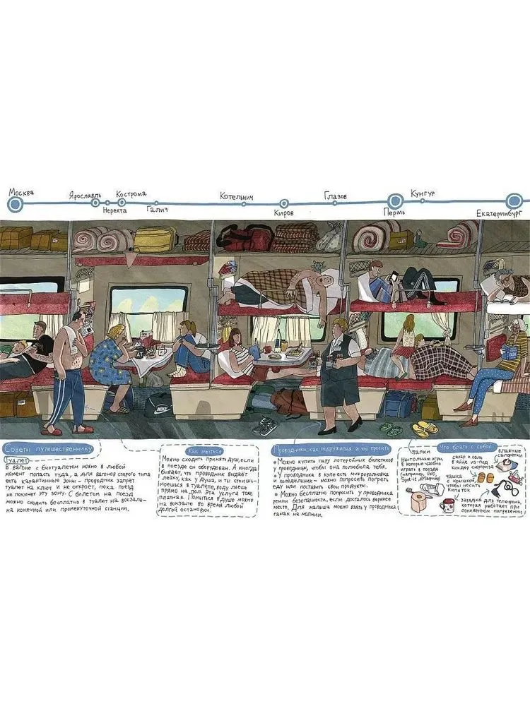 Transsib. The train is leaving!