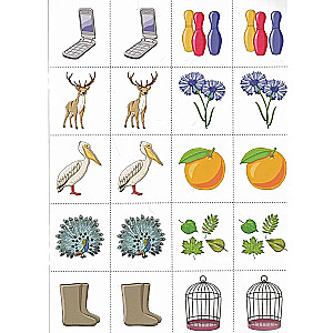 Memory Aids. A Game for Automating Sounds (l'), (r'), (ch'), (sh'). Ages 5-7