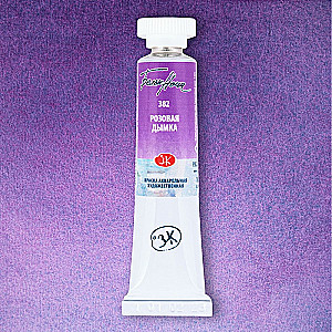 Watercolor paint "White Nights", Pink Mist, in a tube of 10 ml