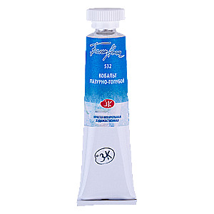Watercolor Paint "White Nights", Cobalt Azure-Blue, in a 10 ml Tube