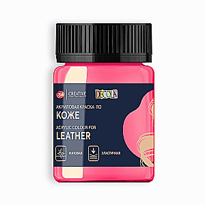 Acrylic Paint for Leather Decola 50 ml, Fuchsia