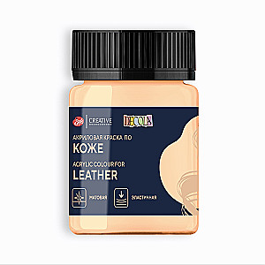 Acrylic Paint for Leather Decola 50 ml, Flesh Color