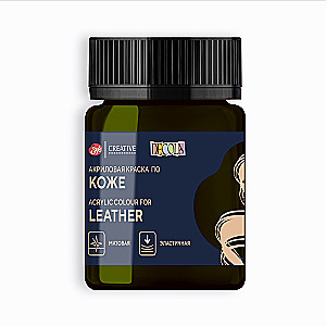 Farba akrylowa do skóry Decola 50 ml, Oliwkowa