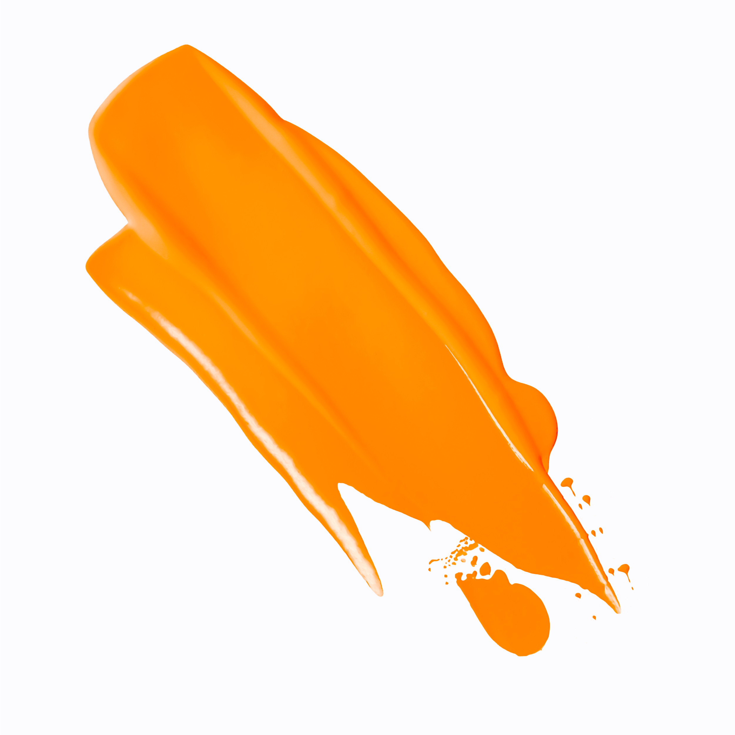 Acrylic paint for leather Decola 50 ml, Mandarin