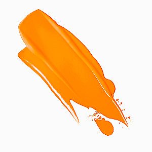 Acrylic paint for leather Decola 50 ml, Mandarin