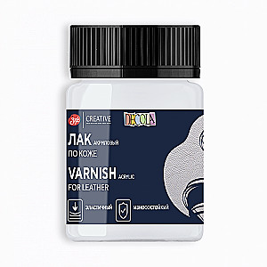 Decola Acrylic Varnish for Leather, 50 ml.