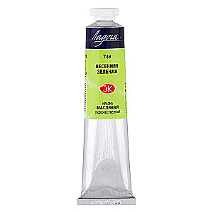 Farba olejna „Ładoga” w tubce, 46 ml, Zielony wiosenny