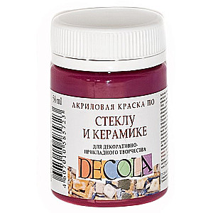 Decola Acrylic Paint for Glass and Ceramics, 50 ml, Light Pink