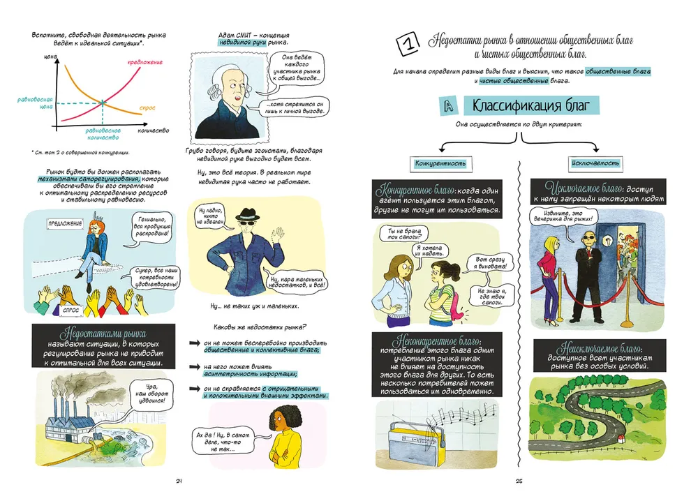 Economics in Comics. Volume 3. The Market and Its Problems