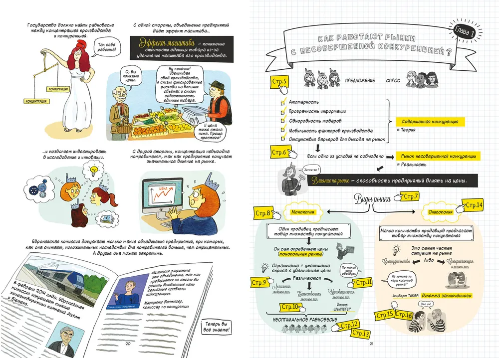 Economics in Comics. Volume 3. The Market and Its Problems