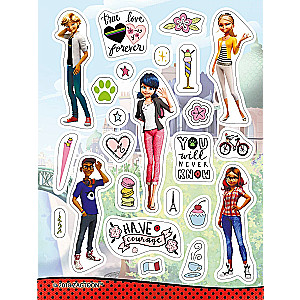 Lady Bug and Super Cat. Adventures. 150 Stickers