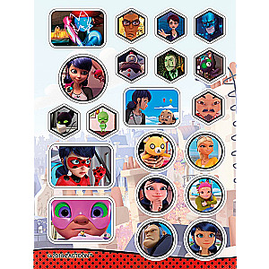 Lady Bug and Super Cat. Adventures. 150 Stickers
