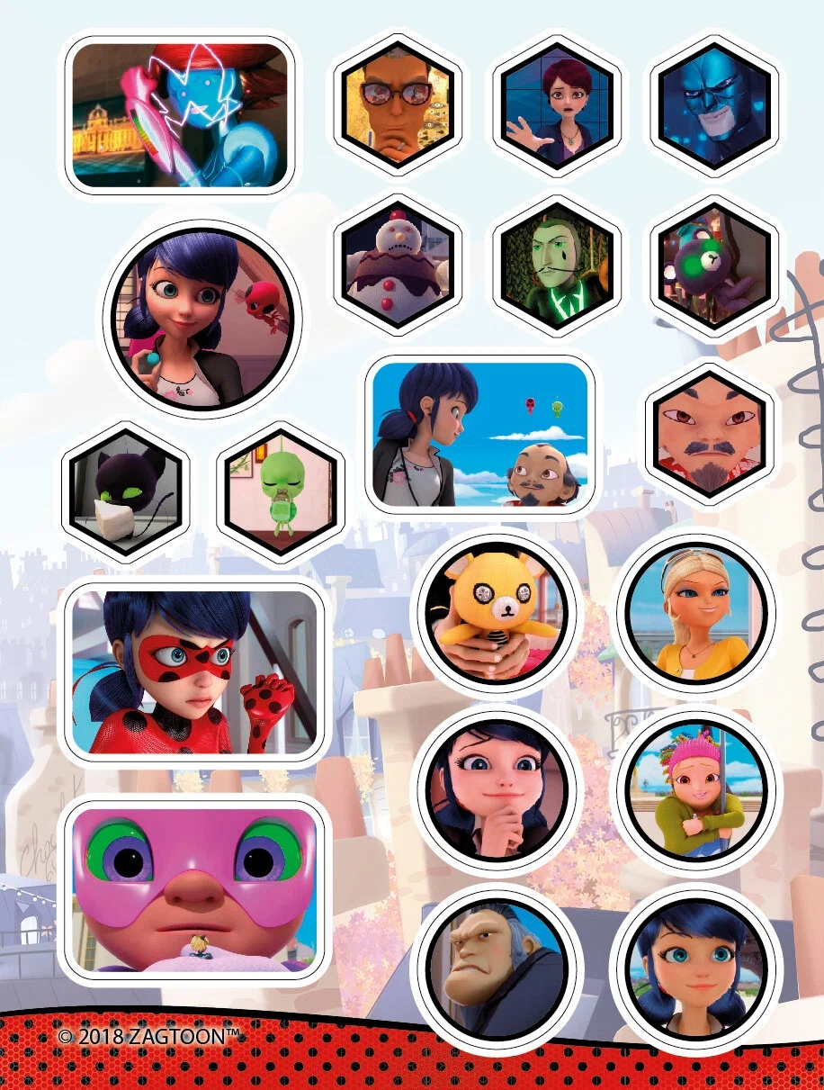 Lady Bug and Super Cat. Adventures. 150 Stickers