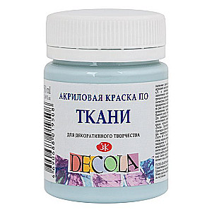 Decola Acrylic Fabric Paint, 50 ml, Light Blue